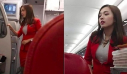 Nữ tiếp viên hàng không Malaysia gây sốt trên MXH chỉ sau tấm ảnh chụp trộm của hành khách