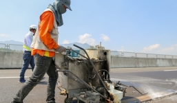 Sửa xong hư hỏng trên cao tốc Đà Nẵng – Quảng Ngãi, chủ đầu tư sẽ xin thu phí trở lại