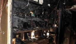 Cửa hàng điện thoại bốc cháy dữ dội, thiệt hại hàng tỷ đồng