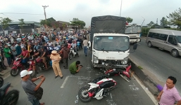 Tai nạn giao thông nghiêm trọng: Tông xe liên hoàn, 2 người chết