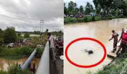 Cả gia đình nhảy sông tự tử, con trai cả thay đổi ý định phút chót, lên bờ kể lý do khiến mọi người sốc