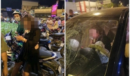 Nữ tài xế lái BMW gây tai nạn ở Hàng Xanh: 'Đời em chưa bao giờ thế này'