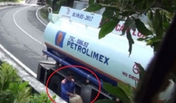Vụ hút trộm xăng dầu trên đèo Hải Vân: Đình chỉ 5 tài xế vi phạm