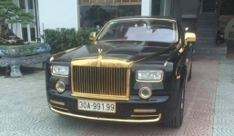 Rolls-Royce Phantom rồng vàng 35 tỷ bất ngờ xuất hiện ở Hải Phòng khiến dân chơi xe 'thèm khát'