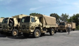 4 xe quân sự Mỹ đâm nhau khi chuẩn bị tập trận ở Na Uy