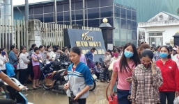 Bị ép tăng ca với chế độ thấp, hơn 3.000 công nhân công ty may đình công