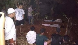 2 thanh niên bị bắt ra nghĩa trang nằm cả đêm vì giả ma dọa dân làng