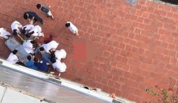 Hà Nội: Nam bệnh nhân nhảy từ tầng 6 Bệnh viện Đức Giang xuống đất tử vong