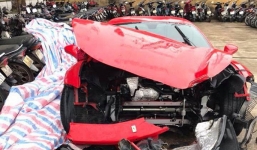 Tuấn Hưng lần đầu tiết lộ thiệt hại sau vụ siêu xe 16 tỷ gặp tai nạn