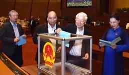 Quốc hội lấy xong phiếu tín nhiệm 48 chức danh