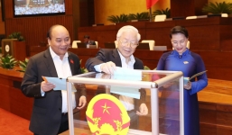 Chủ tịch Quốc hội có tỷ lệ tín nhiệm cao nhất, tỷ lệ tín nhiệm thấp nhất là Bộ trưởng Bộ GD&ĐT