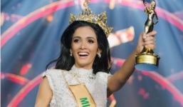 Ngắm trọn nhan sắc bốc lửa của tân 'Hoa hậu Hòa bình Quốc tế 2018'