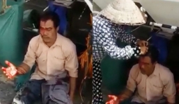 Người đàn ông nghi bị nhóm 'bảo kê' máy gặt đánh trọng thương trên cánh đồng