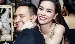 Hồ Ngọc Hà tình tứ ôm Kim Lý tại sự kiện, lên tiếng về nghi vấn có thai lần 2