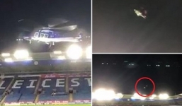 Video: Giây phút kinh hoàng của chiếc trực thăng chở Chủ tịch Leicester