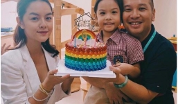 Phạm Quỳnh Anh - Quang Huy bất ngờ 'tái hợp' tổ chức sinh nhật cho con gái