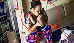 Vụ giúp việc nhổ nước bọt vào miệng bé trai: Người mẹ lên tiếng