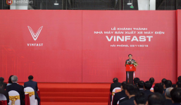 VinFast khánh thành nhà máy sản xuất xe máy điện thông minh quy mô “khủng”, xuất xưởng tới 1 triệu xe/năm