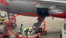 Sa thải 2 nhân viên Jetstar Pacific quăng hàng hóa khách ở sân bay Tân Sơn Nhất