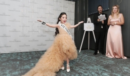 Cô bé Việt Nam 6 tuổi xuất sắc đăng quang Hoa hậu nhí Á Âu 2018