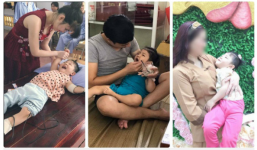 Hình ảnh mới nhất của em bé Lào Cai sau 2 năm về với mẹ nuôi: Cao lớn bụ bẫm, nói cười nhiều hơn