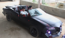 Cận cảnh 'siêu xe mui trần Lamborghini' chờ ngày rước dâu được chế từ xe đồng nát của 9X Hà Tĩnh