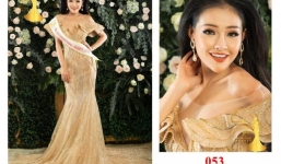 “Hot girl ngực khủng” Ngân 98 khiến nhiều người bất ngờ khi đi thi Hoa hậu