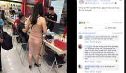 Bức ảnh cô gái trẻ hớ hênh trong cửa hàng điện thoại gây sửng sốt, nhưng thái độ người chụp mới gây tranh cãi