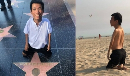 Họa sỹ khuyết tật trở thành người Việt Nam đầu tiên được vinh danh trên Đại lộ Danh vọng