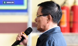 Cựu tướng Phan Văn Vĩnh liên tục bóp trán, lộ vẻ mệt mỏi trước phút khai nhầm