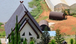 Danh thắng quốc gia hồ Tuyền Lâm tiếp tục bị 'xới tung'