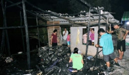 Cháy nhà dữ dội, bé gái 11 tuổi bị bại liệt tử vong thương tâm