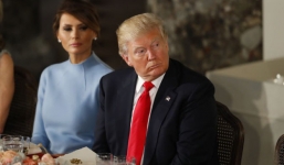 Người đẹp quyền lực Nga từng 'thách' ông Trump tới Crimea: Chắc vợ ông ấy không cho đi!