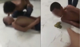 Bố phạt con trai bị nhổ nước bọt vào miệng vì xin tiền đóng học gây xôn xao