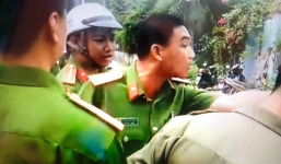 Bị người dân kích động, thiếu tá công an đòi 'cởi đồ, chọn thời gian địa điểm'