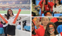 Nữ CĐV xinh đẹp nhất trên sân Mỹ Đình: Phát hoảng vì được quan tâm, rất yêu mến Công Phượng!