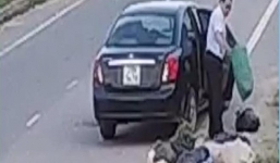 Cựu cán bộ phòng LĐTBXH đi ô tô đổ rác ra đường thanh minh 'đang dọn nhà nên nhiều rác'