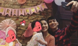 Lộ ảnh Hoài Lâm và bạn gái tổ chức tiệc thôi nôi cho con?