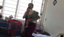 Sức khỏe hiện tại của bé trai bị bố ném từ tầng 3 xuống hiện giờ ra sao?