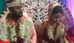 Bị bắn trên đường đến hôn lễ, chú rể vẫn tiếp tục làm đám cưới với đạn găm trên vai