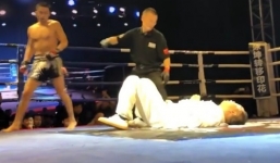 Võ sĩ tự do Trung Quốc hạ đo ván cao thủ Thái Cực Quyền bằng 1 đòn đấm