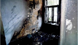 Bố tưới xăng thiêu sống con vì gọi dậy đi làm không được