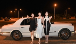 Dàn Rolls Royce, Bentley đưa rước dàn người đẹp hoa hậu đi sự kiện