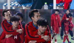 Nguyên nhân chấn thương của Văn Toàn là cú vào bóng đáng tiếc của Văn Quyết