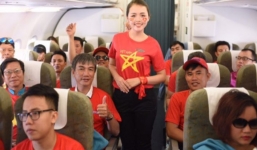 Hai chuyến bay thẳng đưa đội tuyển Việt Nam đi Philippines dự bán kết AFF Cup