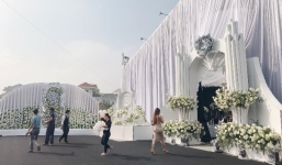 'Siêu đám cưới' trang trí hết 4 tỷ đồng ở Thái Nguyên: 13 năm bên nhau và niềm hạnh phúc sau bao sóng gió của cô dâu