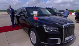 Choáng ngợp với siêu xe bọc thép của Tổng thống Putin tại hội nghị G20