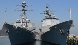 Loạt tàu Mỹ qua eo biển Đài Loan và động thái bất thường của Bắc Kinh