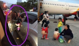 Để con 'tè bậy' lên chân người khác nơi công cộng, bà mẹ trẻ thản nhiên: Trẻ con không biết gì!