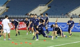 'Đóng cửa' tập kín ở Mỹ Đình, đội tuyển Philippines mong tái hiện kỳ tích của 8 năm trước tại Hà Nội